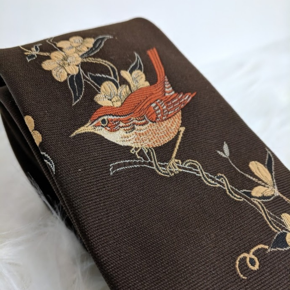 🍂Vintage 1977 South Carolina Embroidered Tie